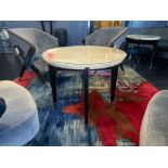 Bespoke Ben Whistler Marble Top Side Table, Commissioned by Robert Angell