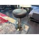Bespoke Ben Whistler Navy Leather Stool, Commissioned by Robert Angell Design, The Berkeley Blue Bar - Image 2 of 7
