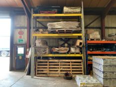 1 Bay Of Boltless Racking And Contents