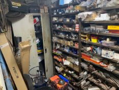 12 Tier Shelving Unit With Contents