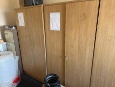 Wooden Storage Cupboard X2 - No Reserve