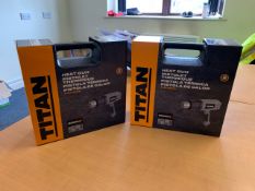 Pair Of Titan Heat Guns