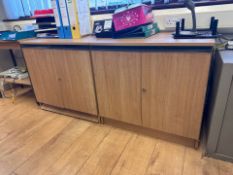 Wooden Cupboard Unit X2 - No Reserve
