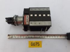 SWITCH, ISOLATION 4 POS ROTARY, 23 In Total- No Reserve