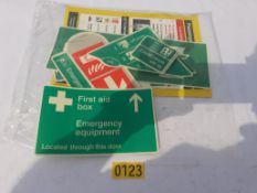 INTERIOR SALOON EMERGENCY & SA, 8 In Total - No Reserve