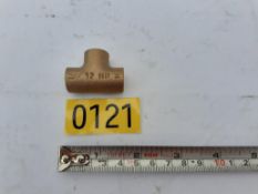 TEE EQUAL 12MM GHD. YORKSHIRE, 39 In Total - No Reserve