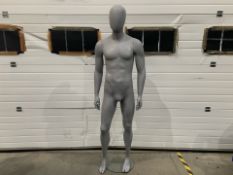 Male Grey Mannequin-No Reserve