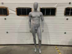 Male Grey Mannequin-No Reserve