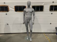 Male Grey Mannequin-No Reserve