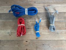 CAT 5E Ethernet Cables (Joblot) - No Reserve