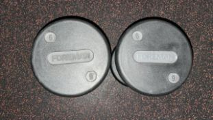 6kg Foreman Dumbbells - No Reserve