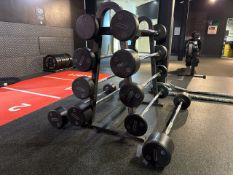 Foreman Barbell Set 10kg,15kg,20kg,25kg,30kg,35kg,40kg,45kg,50kg,55kg - No Reserve