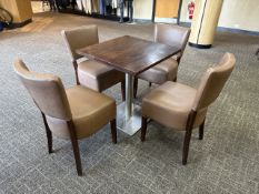 Restaurant Furniture x7 Tables & x28 Chairs - No Reserve