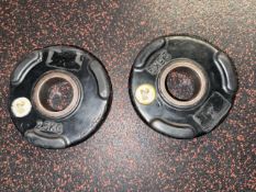 2.5kg Escape Plates x2 - No Reserve