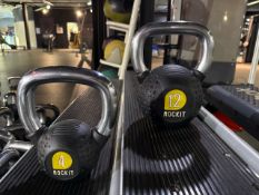 Rockit 4kg & 12kg Kettlebells- No Reserve