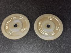 Bison 5kg Plates x2 - No Reserve