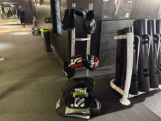 Assorted Escape Sand Bags & Stand - No Reserve