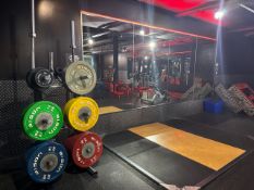 Plate & Barbell Stand - No Reserve