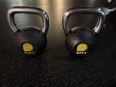 Rockit 12kg Kettlebells Pair - No Reserve
