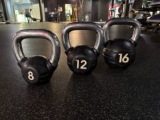 Escape 8kg,12kg & 16kg Kettlebells - No Reserve