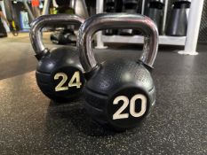 Escape 20Kg & 24Kg Kettle Bells - No Reserve