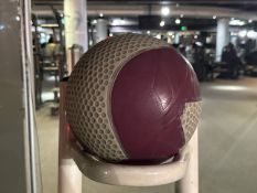 Assorted Exercise Balls & Stand - No Reserve