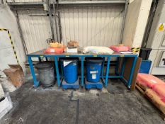 Steel Topped Warehouse Trolley