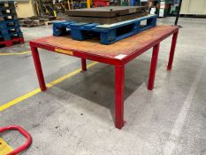 Metal Work Table - No Reserve