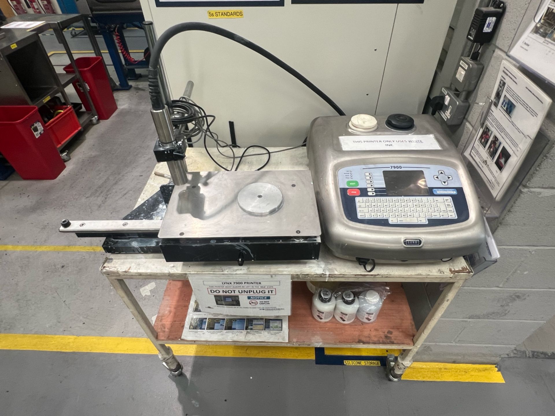 Linx 7900 Industrial Inkjet Printer Station - Image 2 of 10