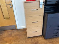Wooden Drawer Unit X2