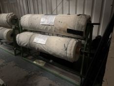 Metal A Frame Roll Storage Rack