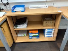 Beech Effect Storage Unit