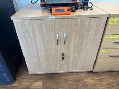 Beech Effect Cupboard Unit