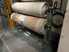 Metal A Frame Roll Storage Rack