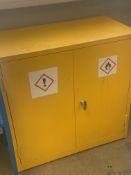 COSHH Chemical Storage Container Cupboard, No Reserve