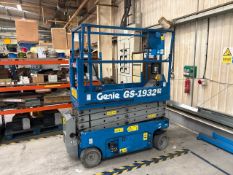 Genie Gs-1932 Scissor Lift - No Reserve