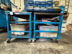 Pair Of Warehouse Dispensary Tables
