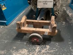 Wooden Roll Trolley - No Reserve
