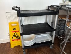 Plastic Catering Trolley