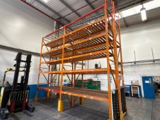 4 Bays Of Back To Back Boltless Pallet Racking
