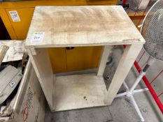 Mobile Wooden Table