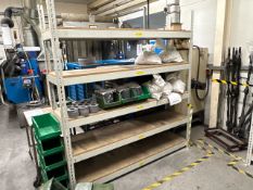 2 Bays Of Metal Shelving