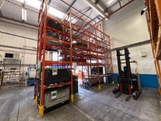 6 Bays Of Back To Back Boltless Pallet Racking