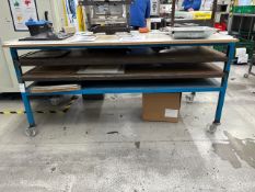 Metal Work Table - No Reserve