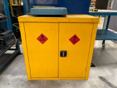 Yellow COSHH Cabinet