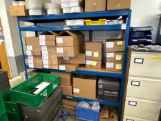 1 Bay Of Blue Metal Shelving