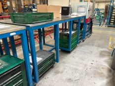 Metal Mobile Work Table