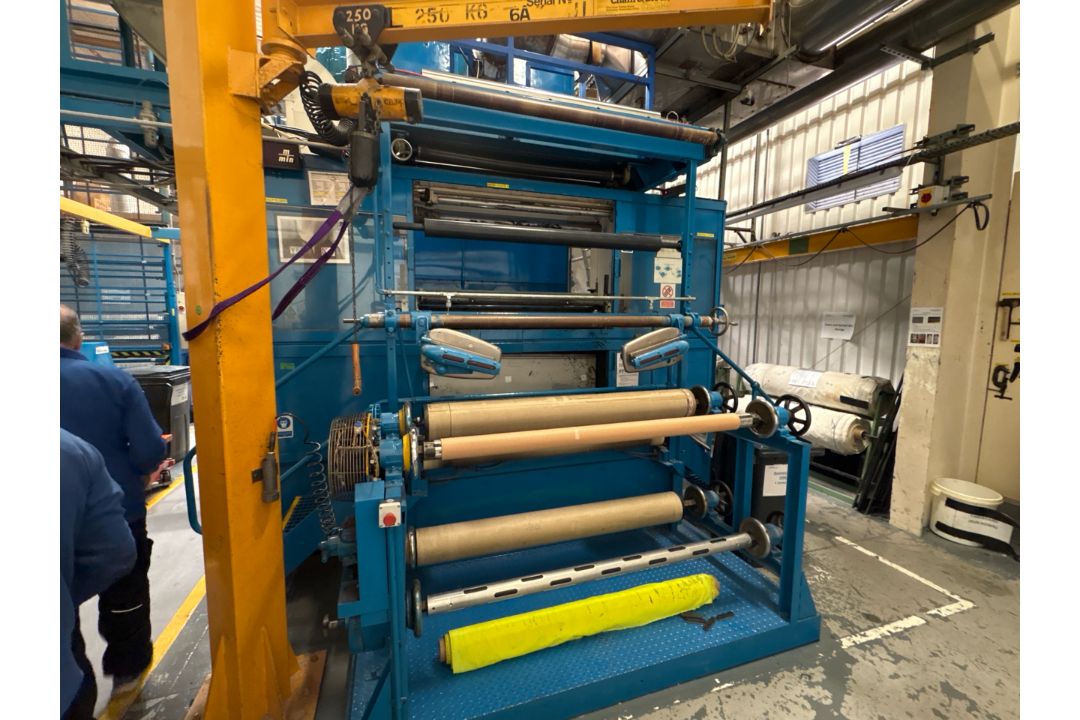 Fabric Coating Machine Spreader - No Reserve - Image 7 of 17