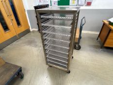 Metal Shelving Trolley