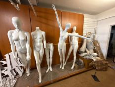 Assorted Mannequins - No Reserve